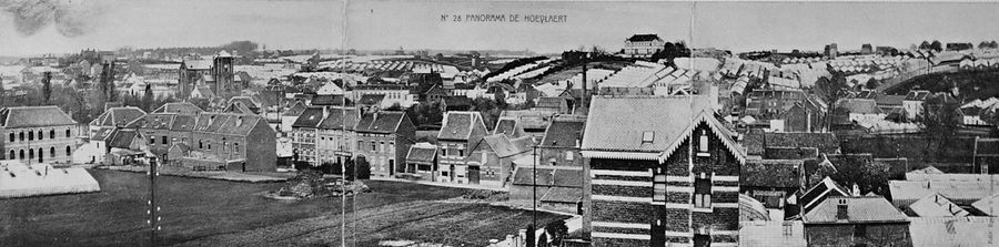 Panorama volledig dorp