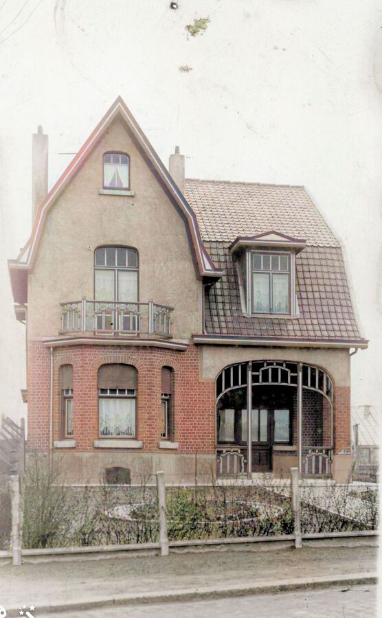 serristenwoning Jules BAETEN en Maria VERBIST Jezus Eiksesteenweg 61 col