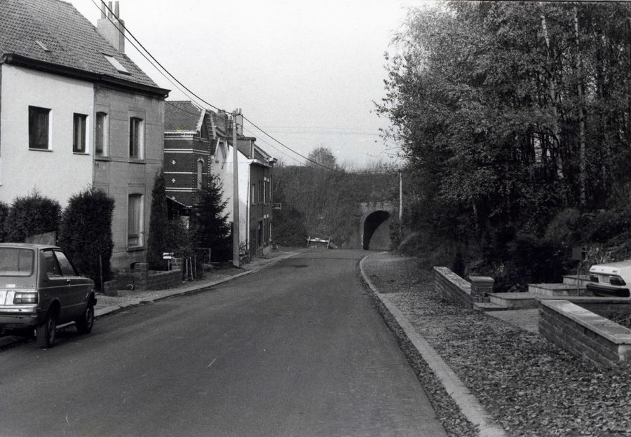 Terdelle brug - Het tunneltje