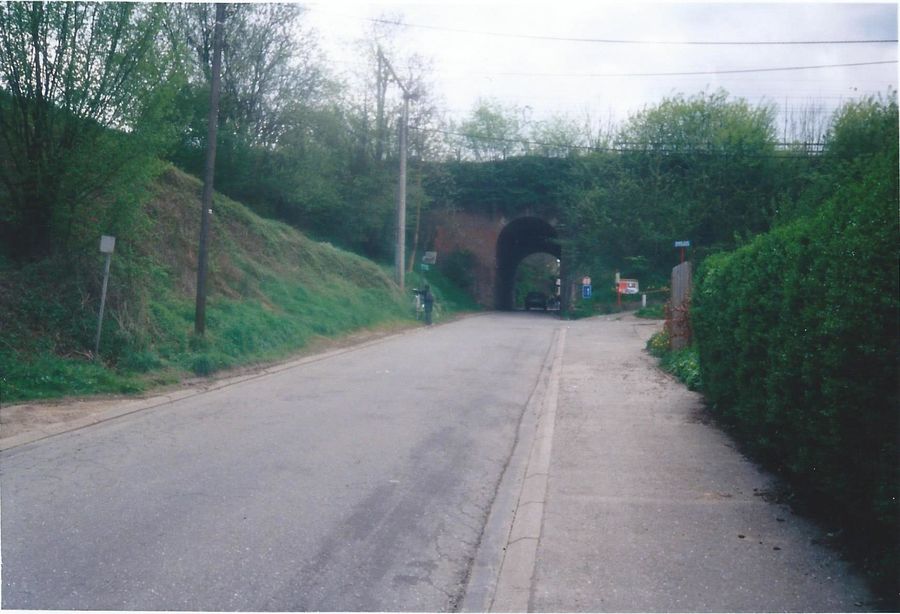 Terdelle Brug - het tunneltje